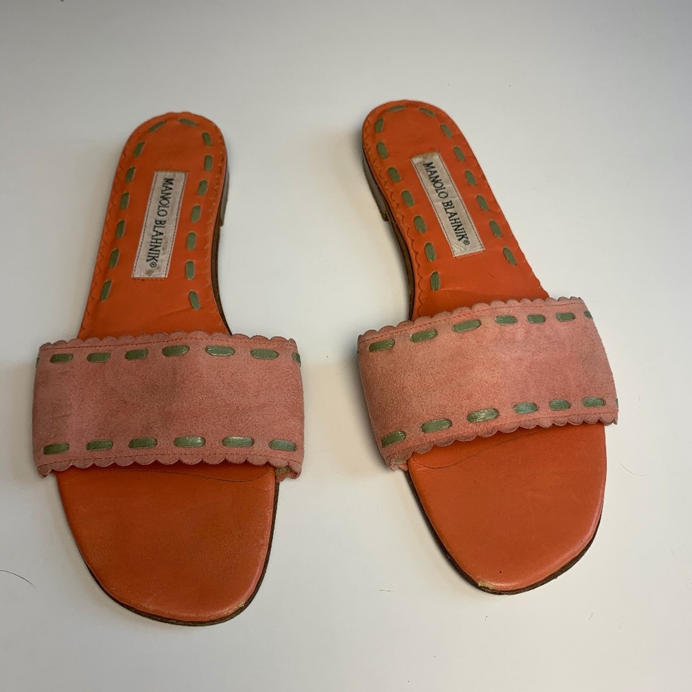Manolo Blahnik slides